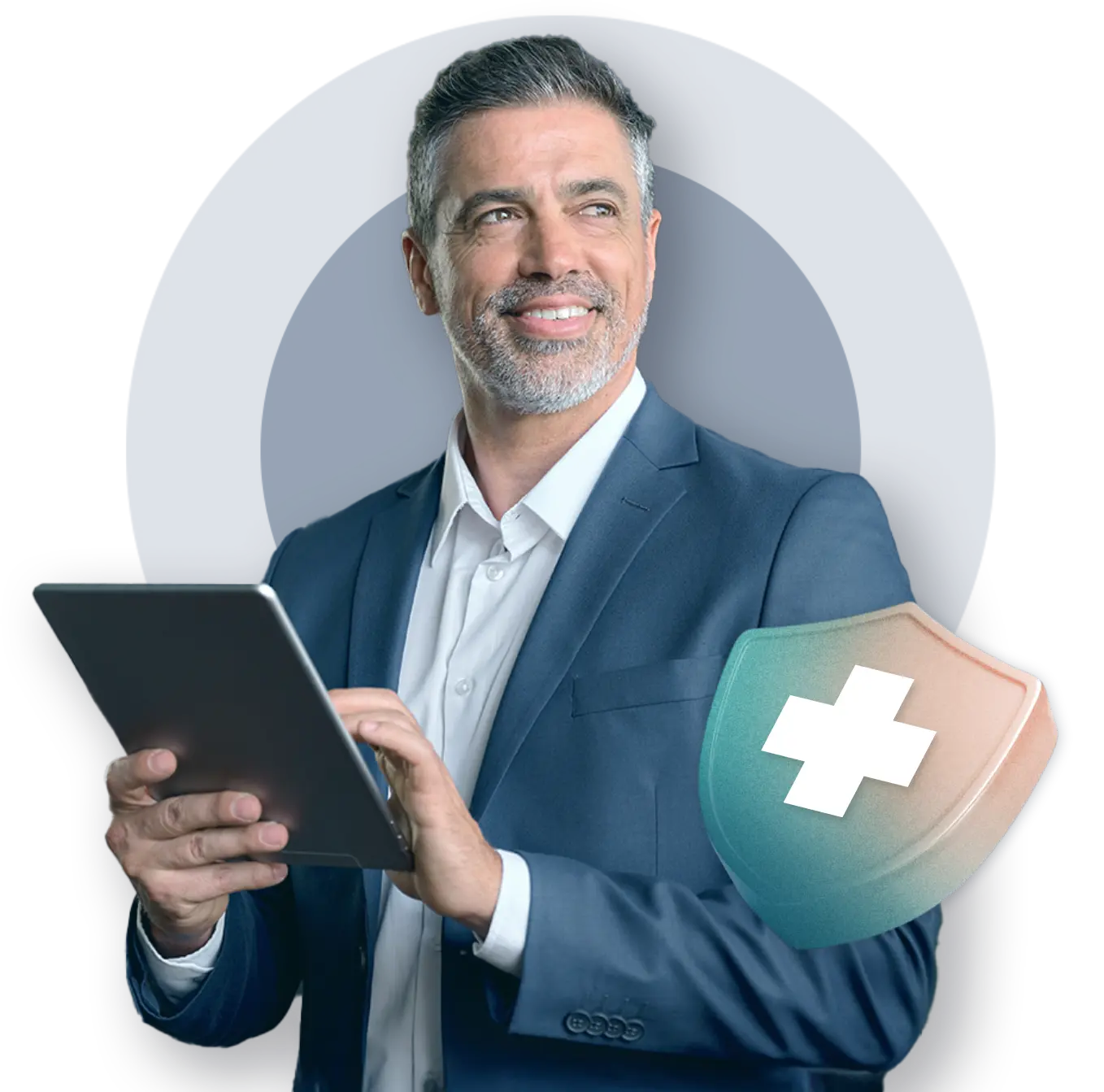 A diverse group of workers in hi-viz safety gear