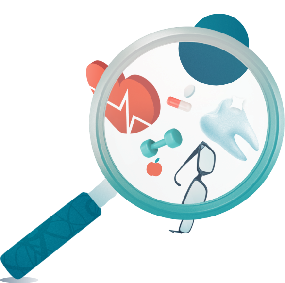 LP_02_Illustration Illustration of magnifying glass